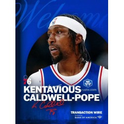 Kentavious Caldwell-Pope slutter sig til 76ers på en veteran minimumskontrakt